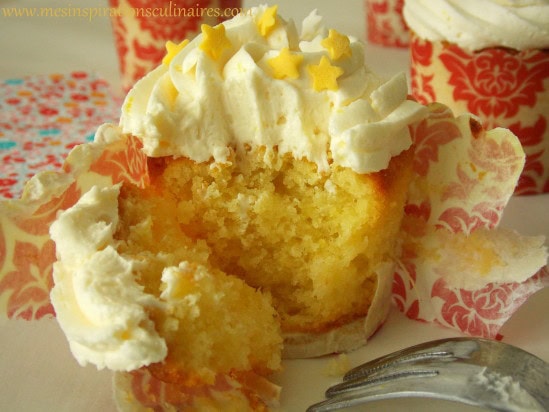 glaçage cupcake au beurre / cupcakes au citron
