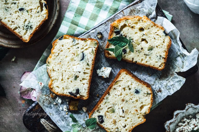 Recette Du Cake Sal Aux Courgettes Et Feta Le Blog Cuisine De Samar