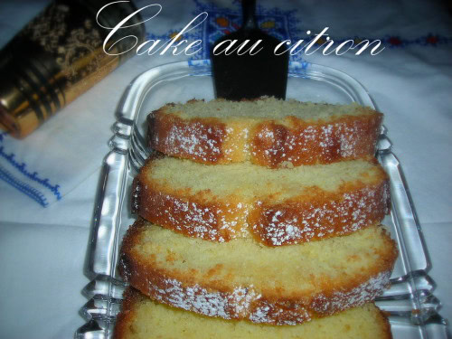 Cake au citron ultra moelleux (Tangy lemon cake)