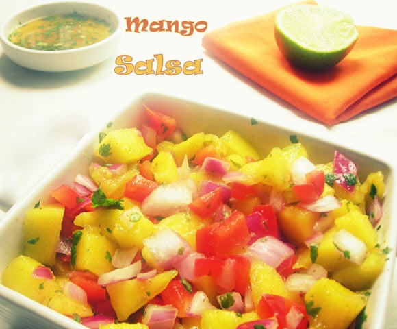 Recette sauce Salsa maison à la mangue