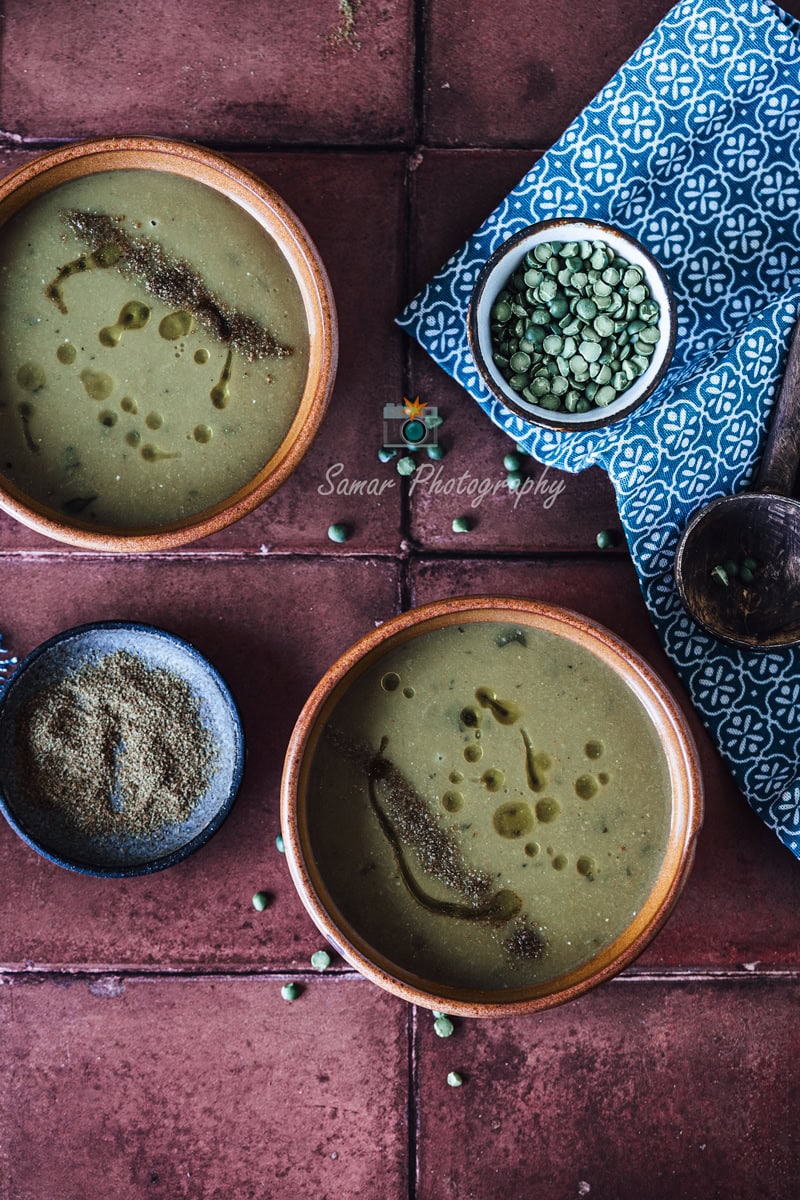 Recette de bissara aux pois cassés