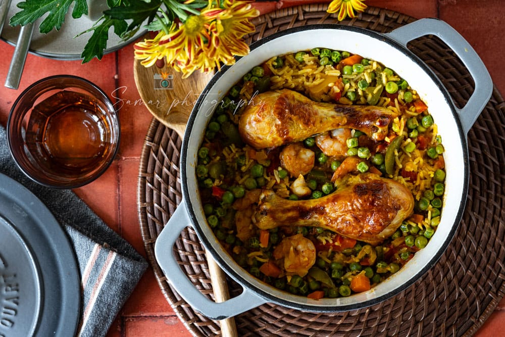 Riz au poulet / cuisine algérienne