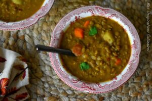 soupe de lentilles algerienne1