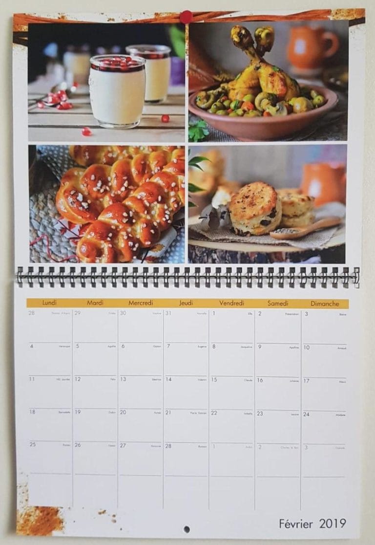 Calendrier Personnalisé avec Photoweb