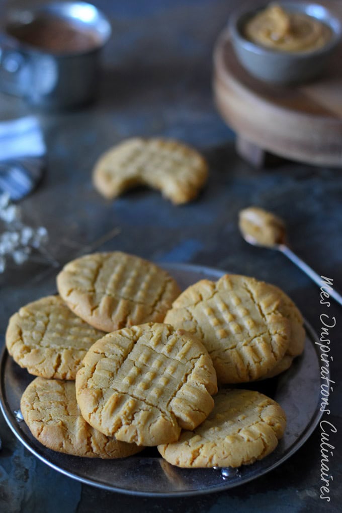 Cookies au peanut butter (beurre d'arachide)
