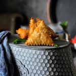 Samsa aux amandes traditionnelle avec une  pâte maison