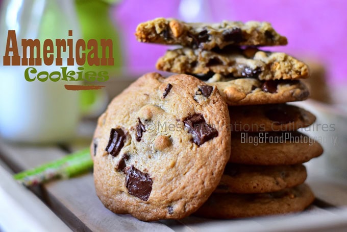 Cookies triple chocolat (recette américaine)