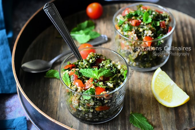 Salade libanaise, recette traditionnelle facile