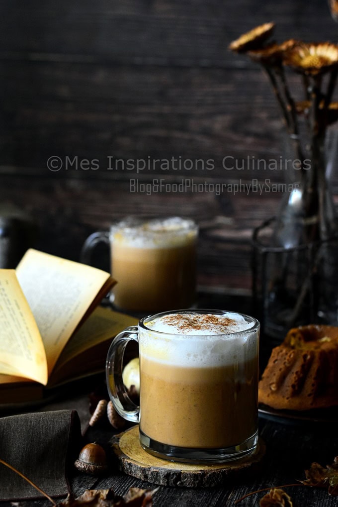 Le Café latte aux epices et courge pumpkin spice latte