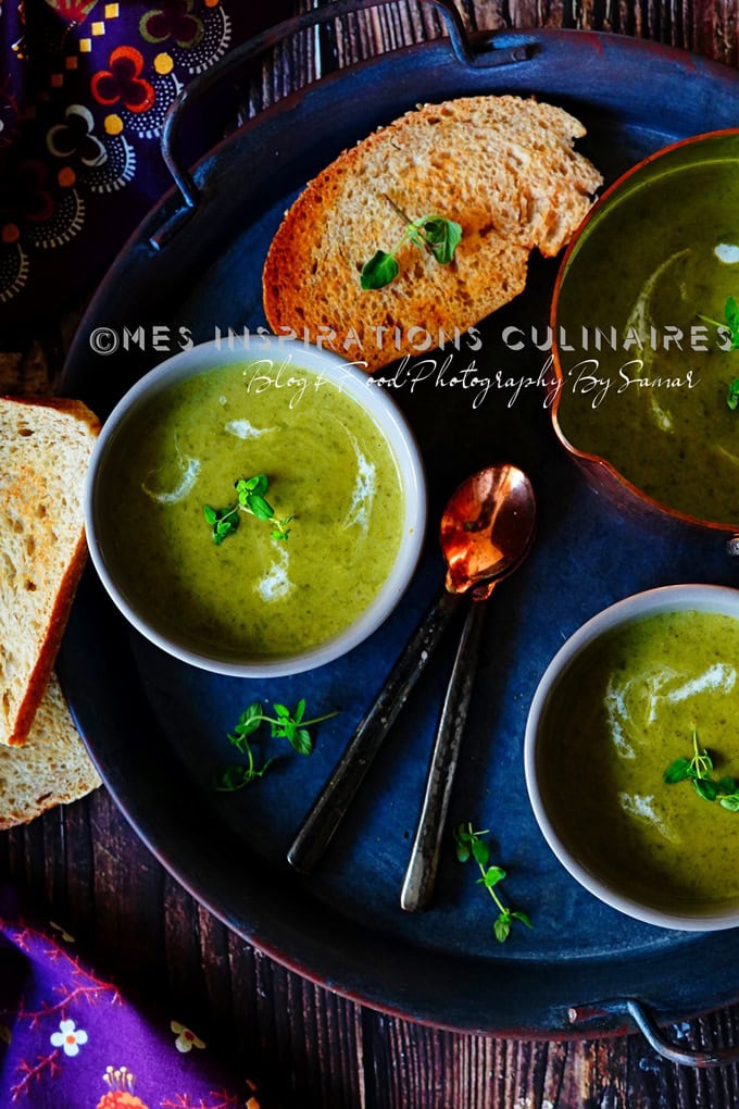 recette de Soupe au chou vert et poireaux