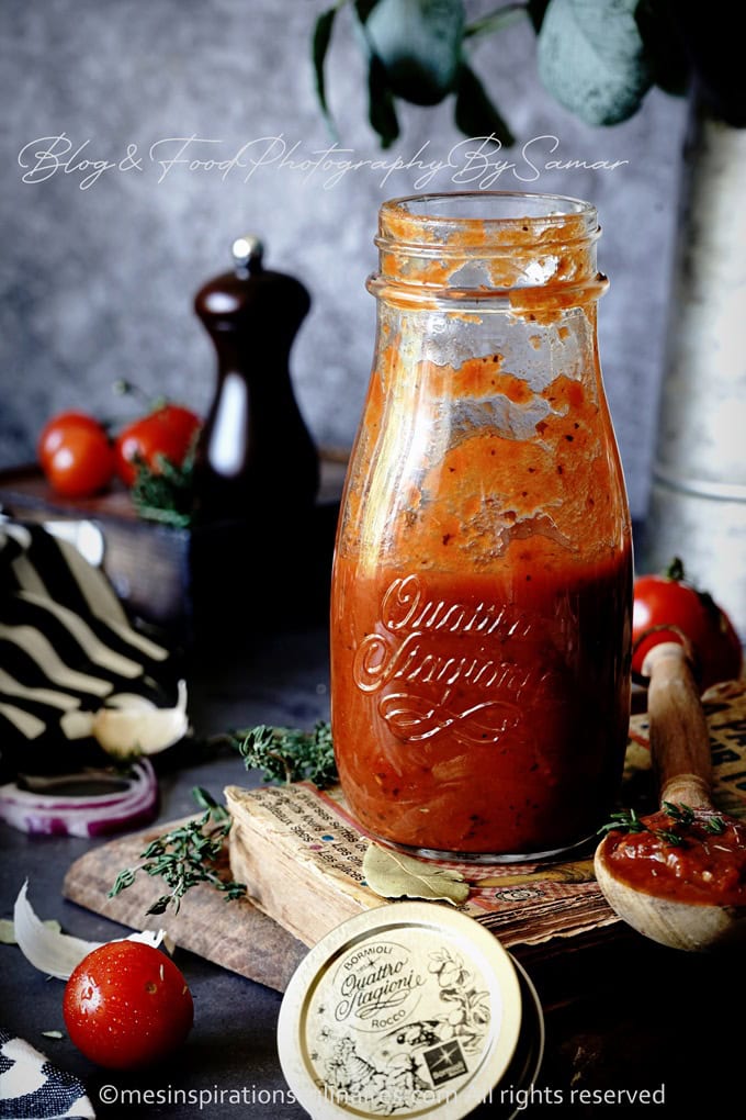 recette de la sauce tomate fait maison