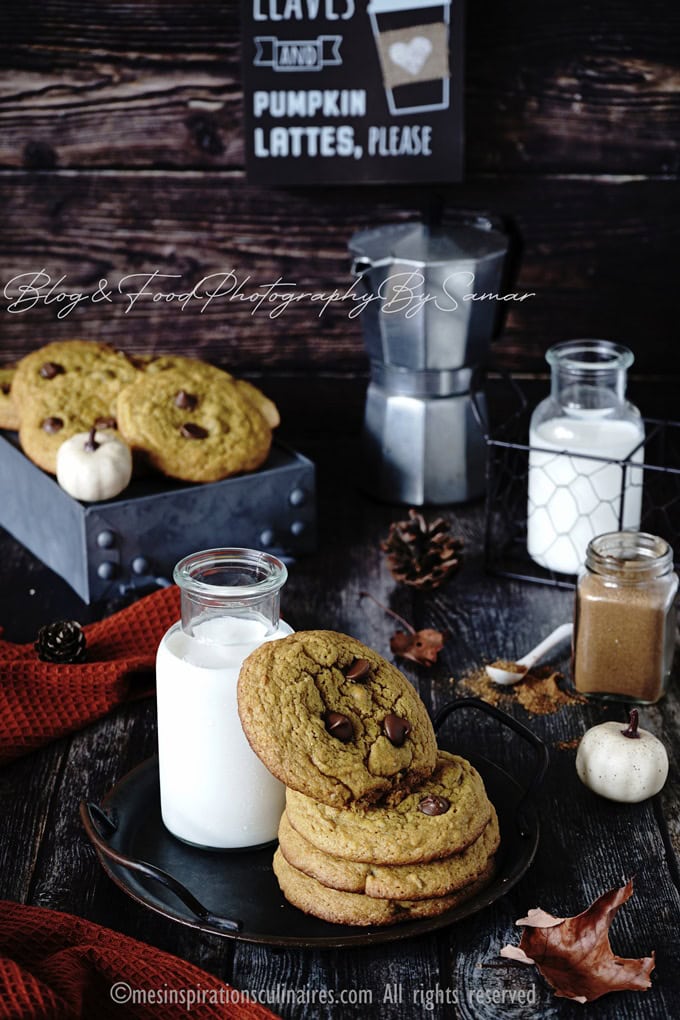 recette de cookies au potimarron et noisettes