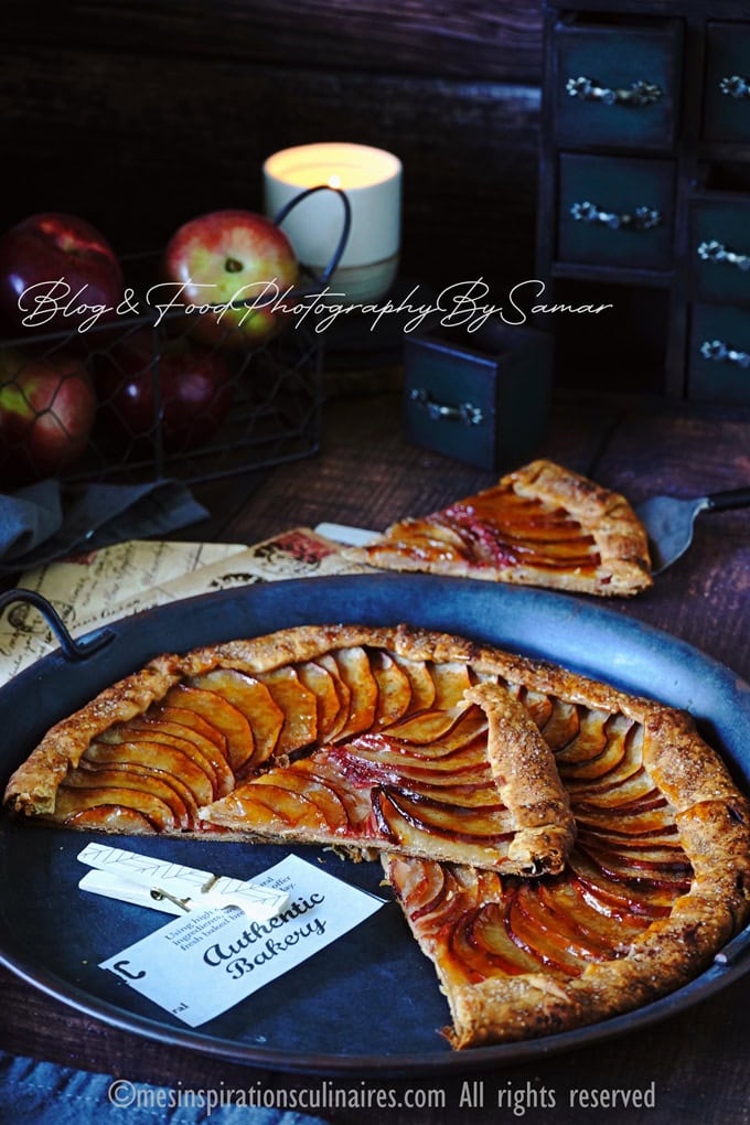 recette de tarte aux pommes façon rustique