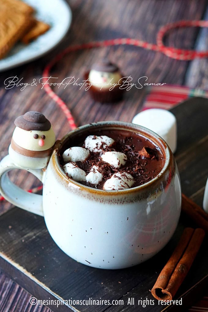 Chocolat chaud gingerbread :
