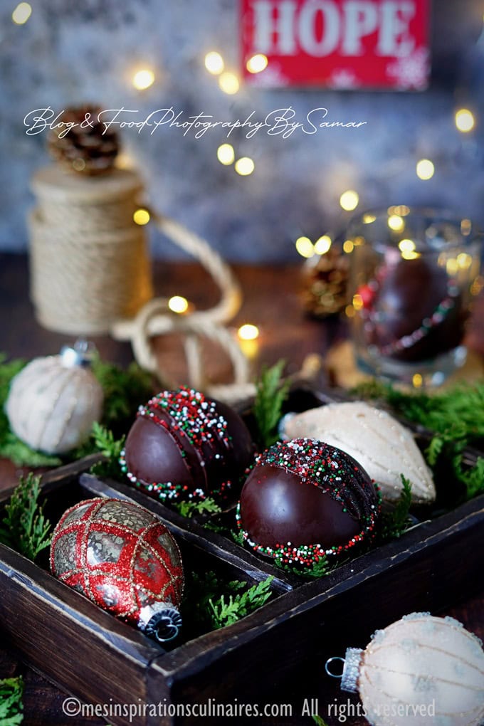 Hot chocolate bombs : recette maison