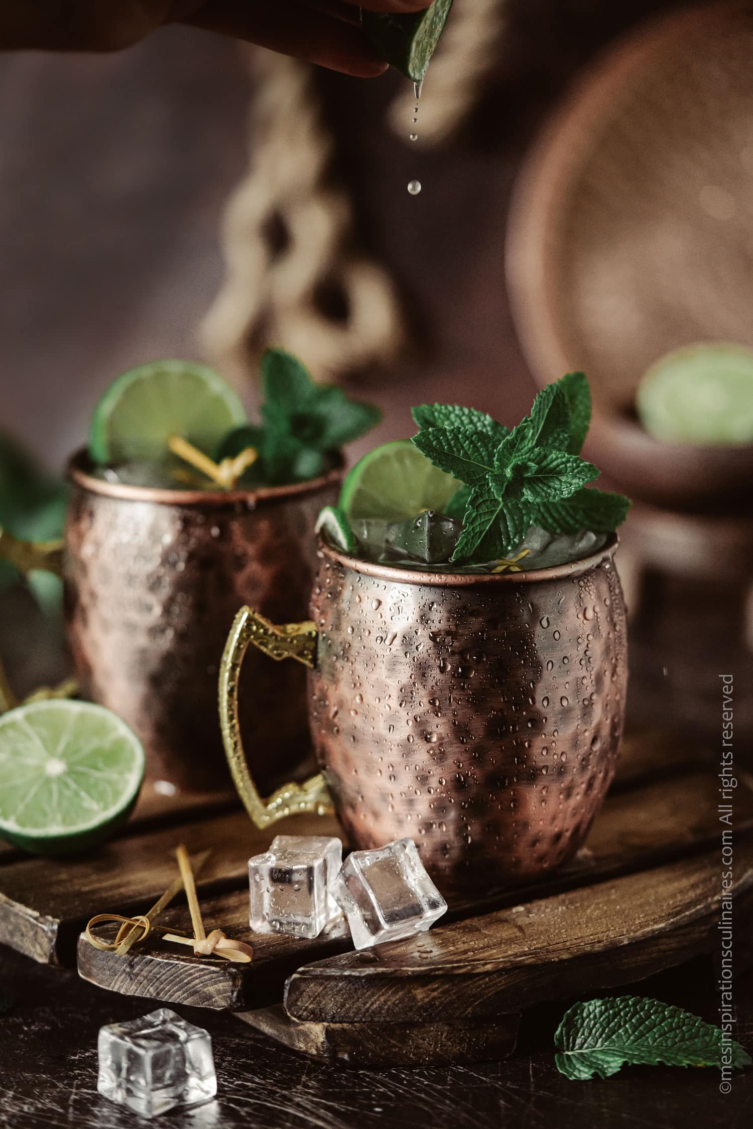 Moscow Mule cocktail sans alcool