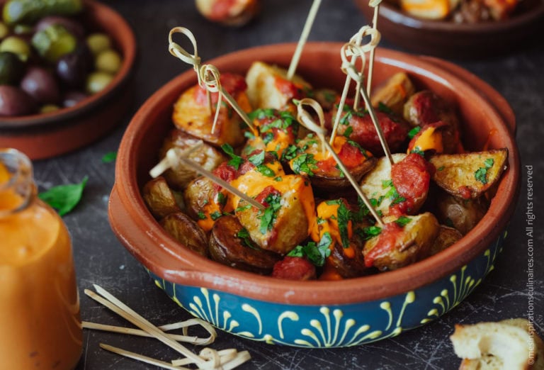 Patatas bravas (idée tapas)