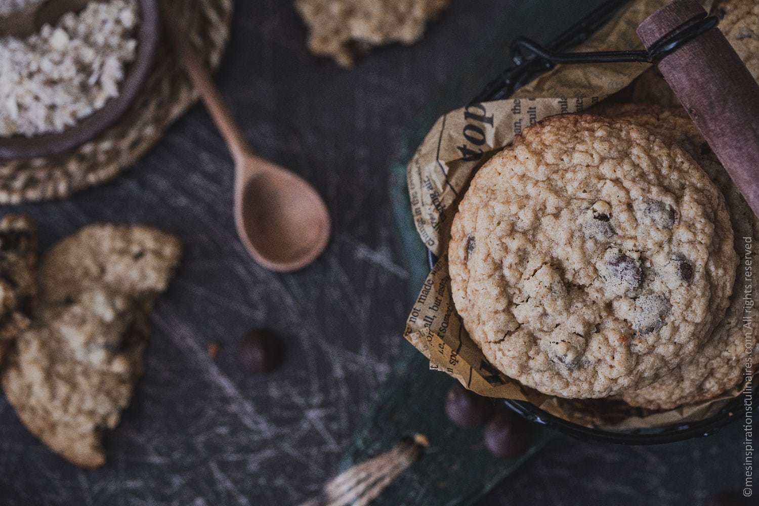 Cookies healthy aux flocons d’avoine (recette sans gluten)