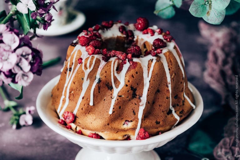 Gâteau aux framboises moelleux, recette facile