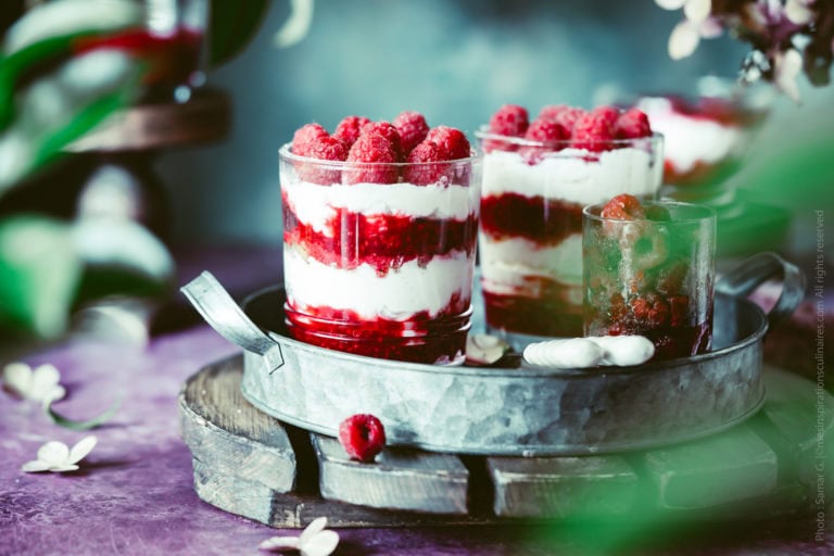 Verrines mascarpone et framboises : Un Dessert Raffiné