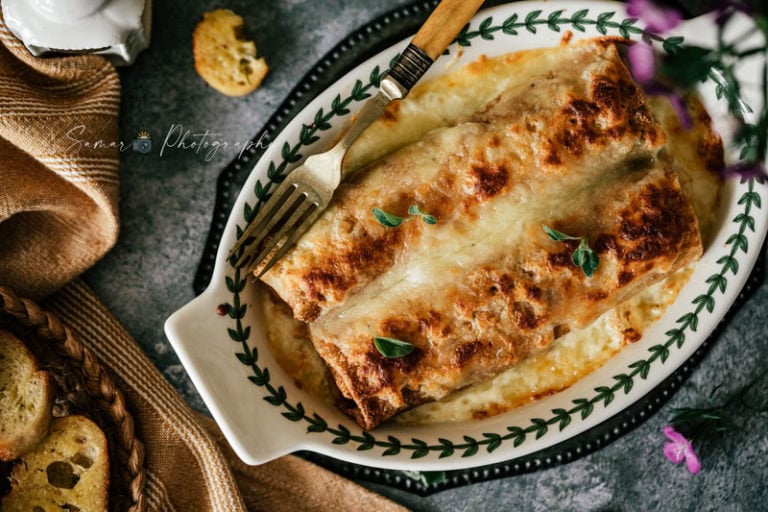 Ficelle Picarde (crêpes aux champignons et jambon)