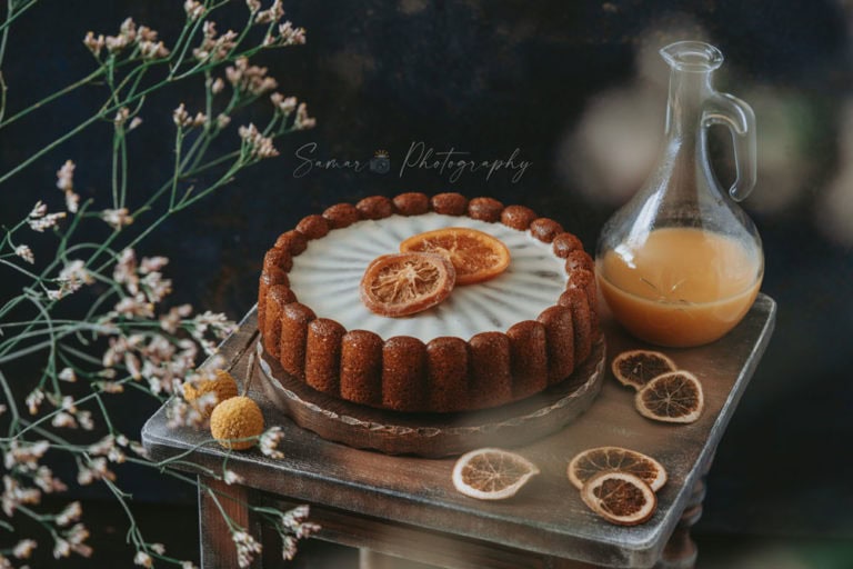 Gâteau à la clémentine, huile d’olive et pavot