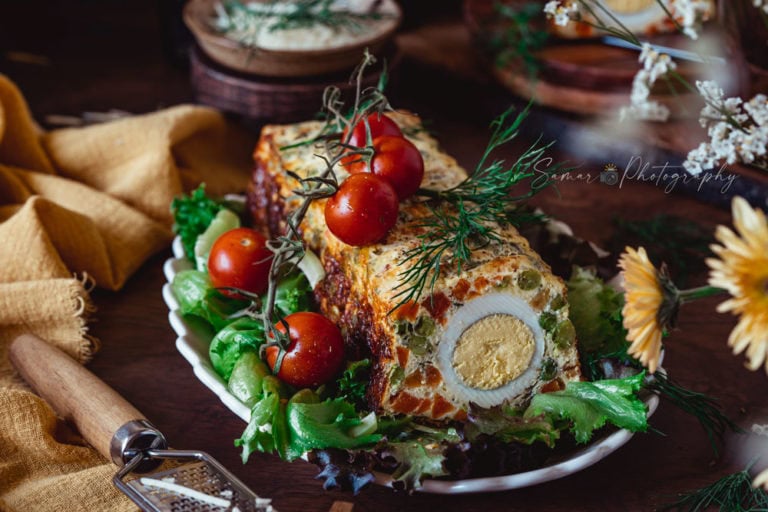 Terrine de légumes aux oeufs