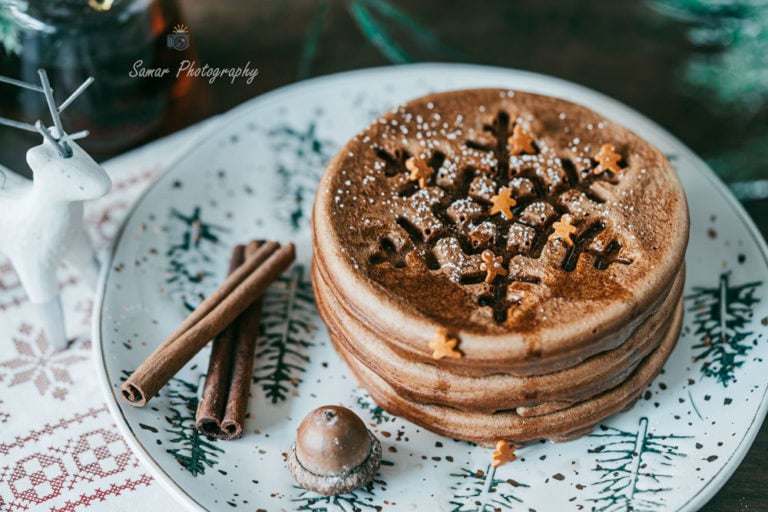 Pâte à gaufres sans beurre aux épices gingerbread