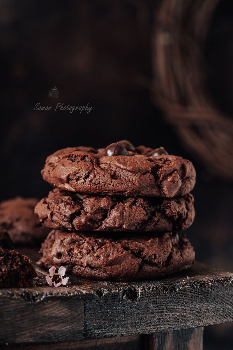 recette cookie au double chocolat et m&m's