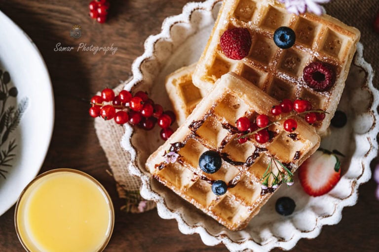 La gaufre de Bruxelles, légère et croustillante