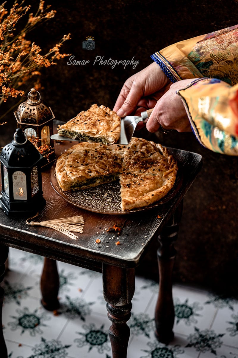 Spanakopita, tarte grecques épinards et feta
