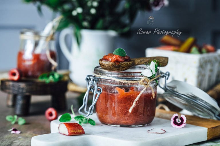 Recette confiture de rhubarbe maison facile