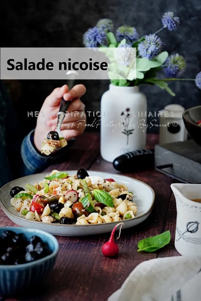 Salade de pate nicoise