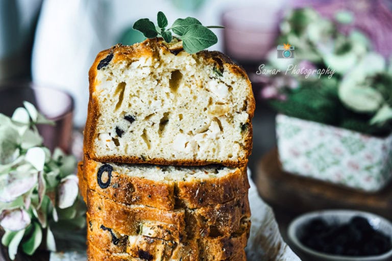 Recette du cake salé aux courgettes et feta