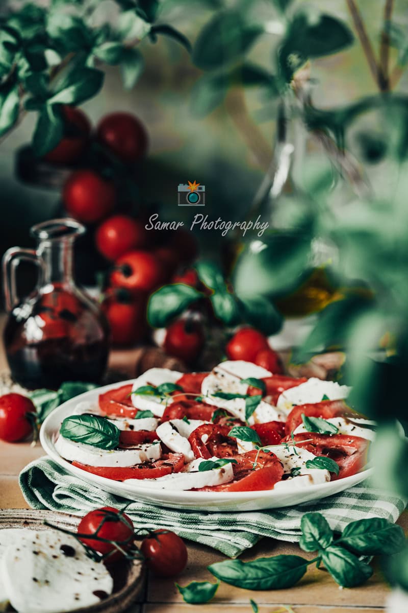 La salade italienne Caprese