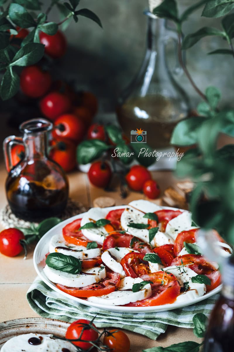 Salade Caprese italienne