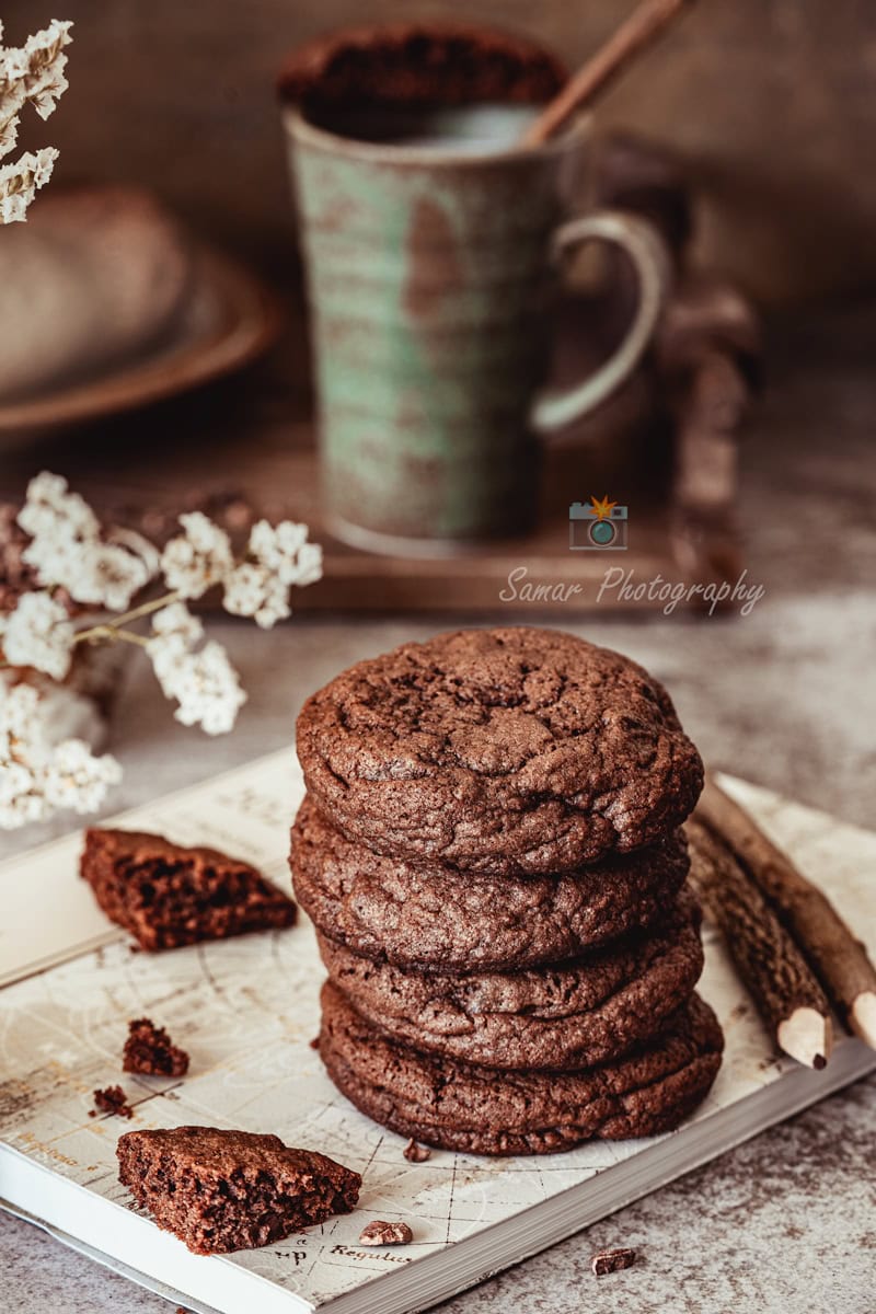 Recette des cookies double chocolat facile
