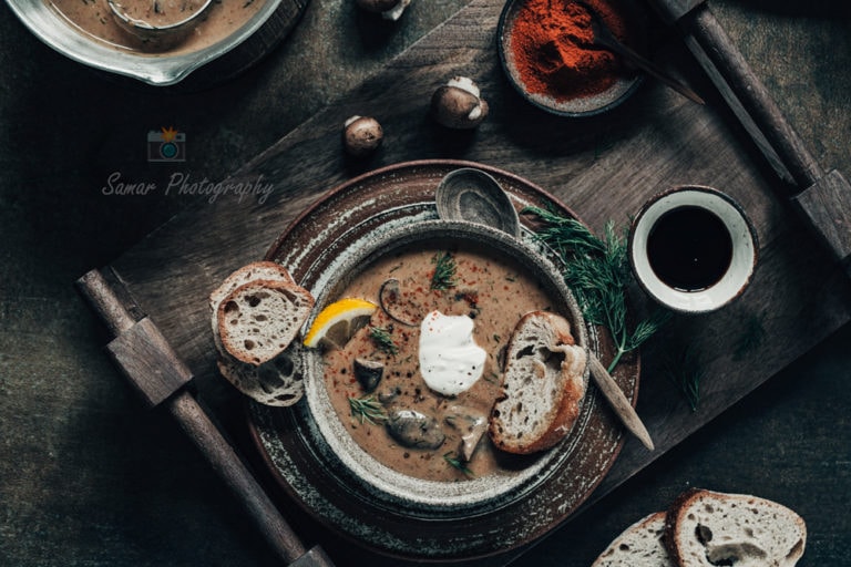 Soupe de champignons crémeuse, recette hongroise