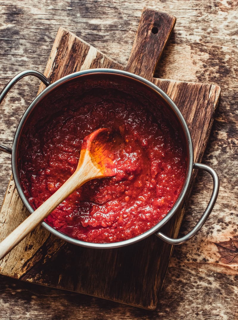 La Passata de tomates recette italienne