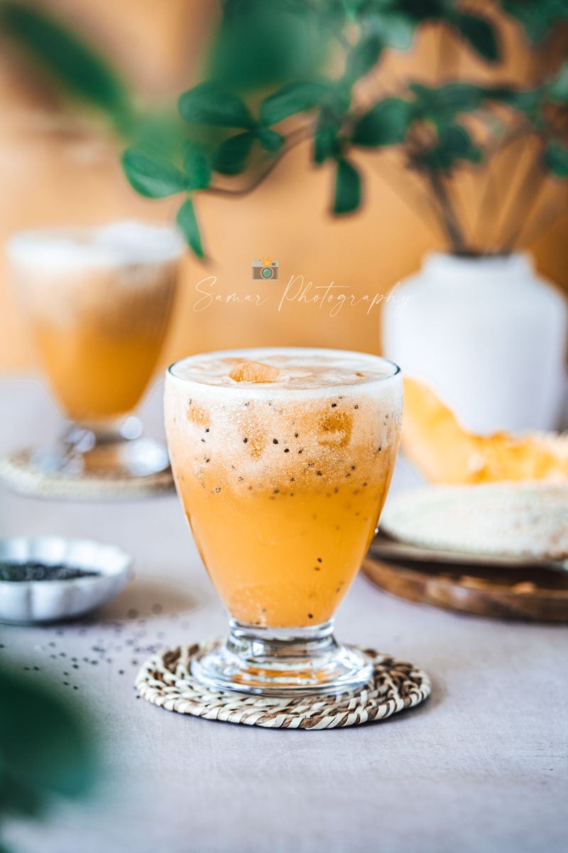 Agua Fresca au Cantaloup et Chia