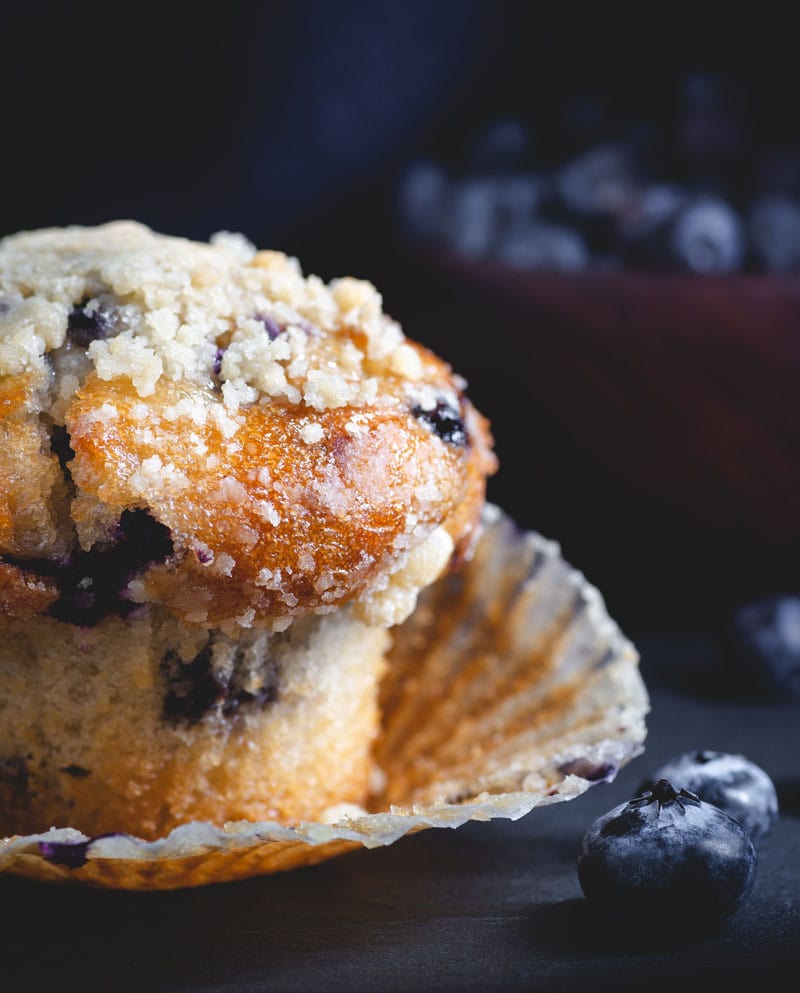 Les incontournables pour un déjeuner revitalisant : Muffins aux myrtilles