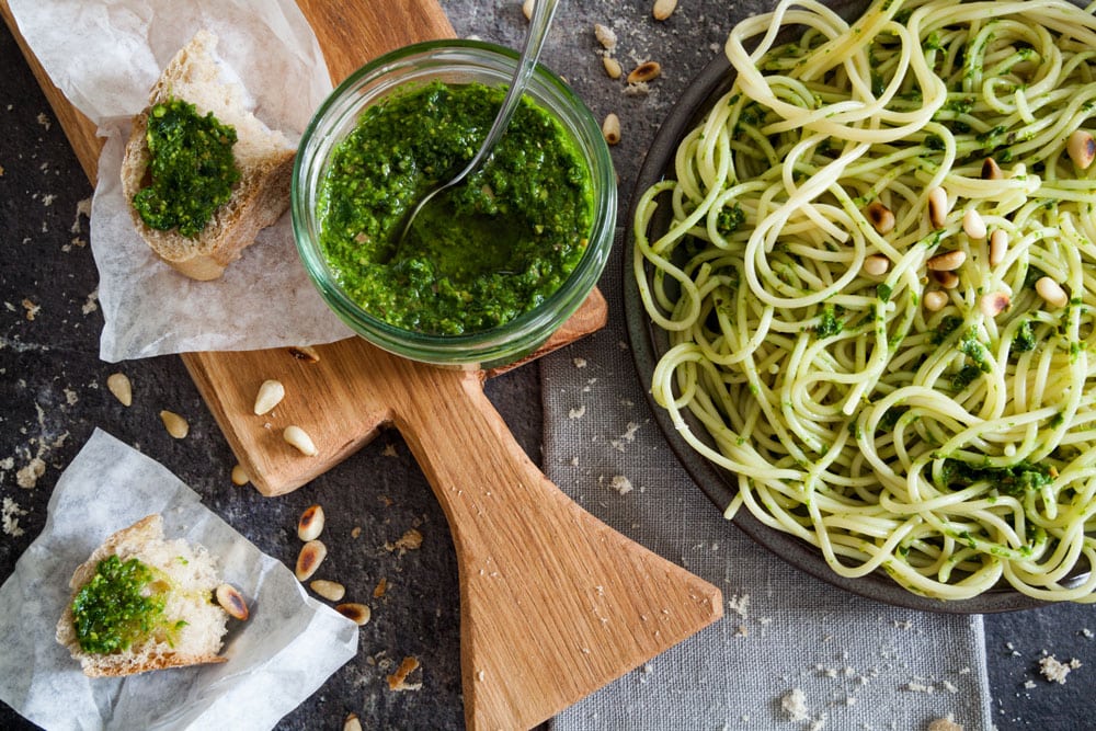 Comment faire du pesto ail des ours