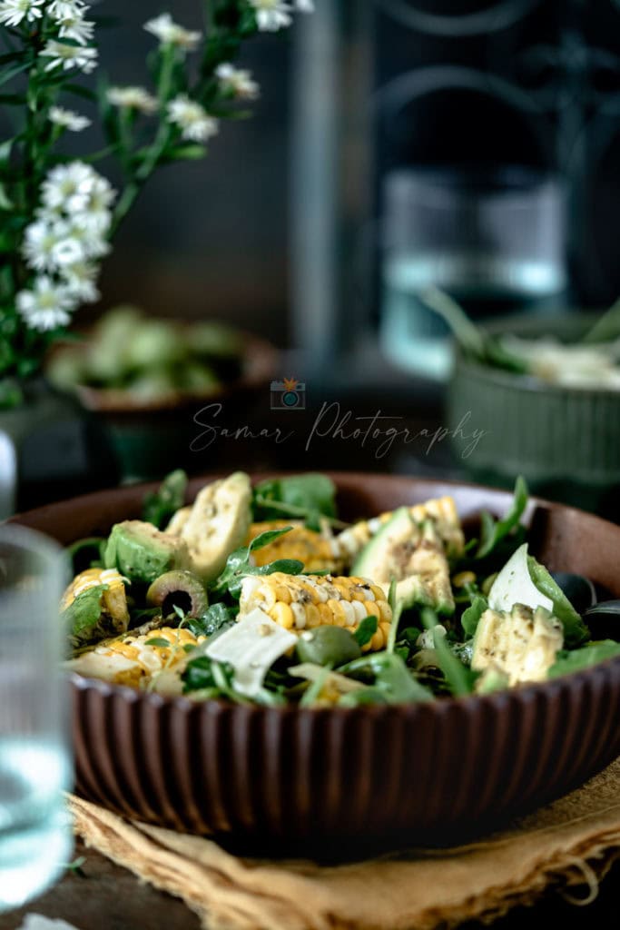 Recette salade roquette et avocat