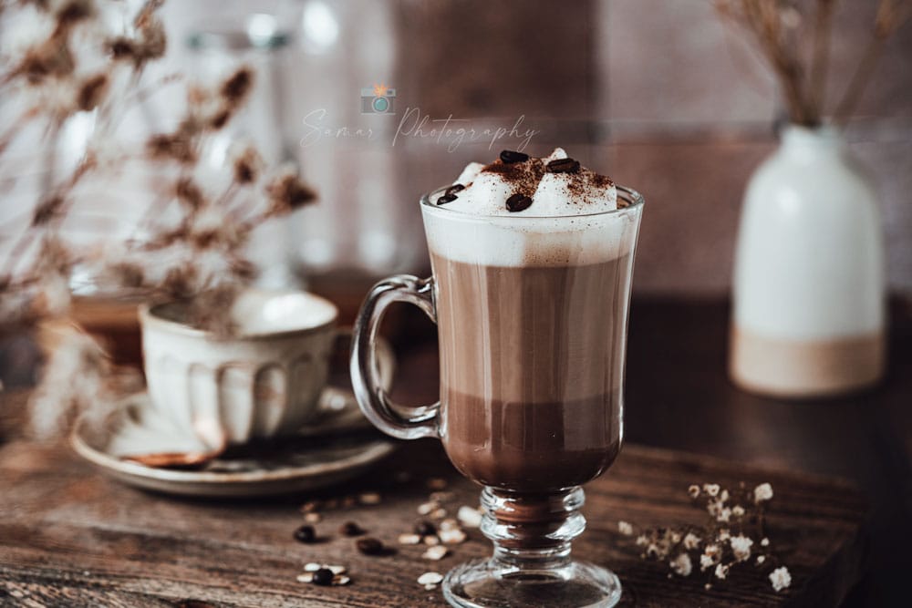 Latte Mocha Végan au lait végétal d'avoine 