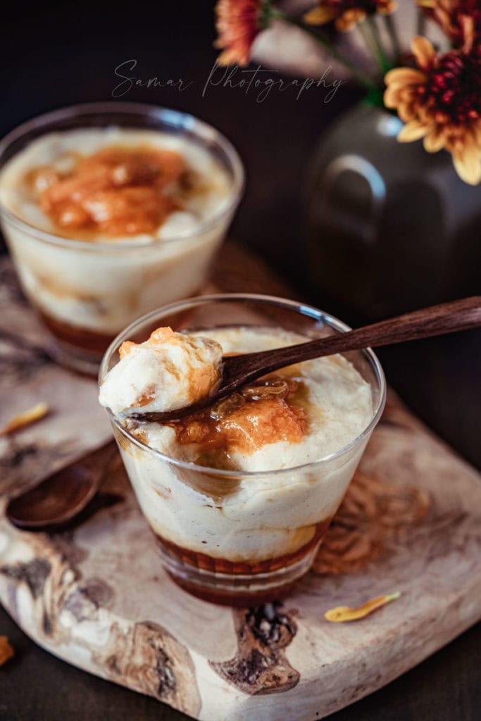 Recette semoule au lait au caramel