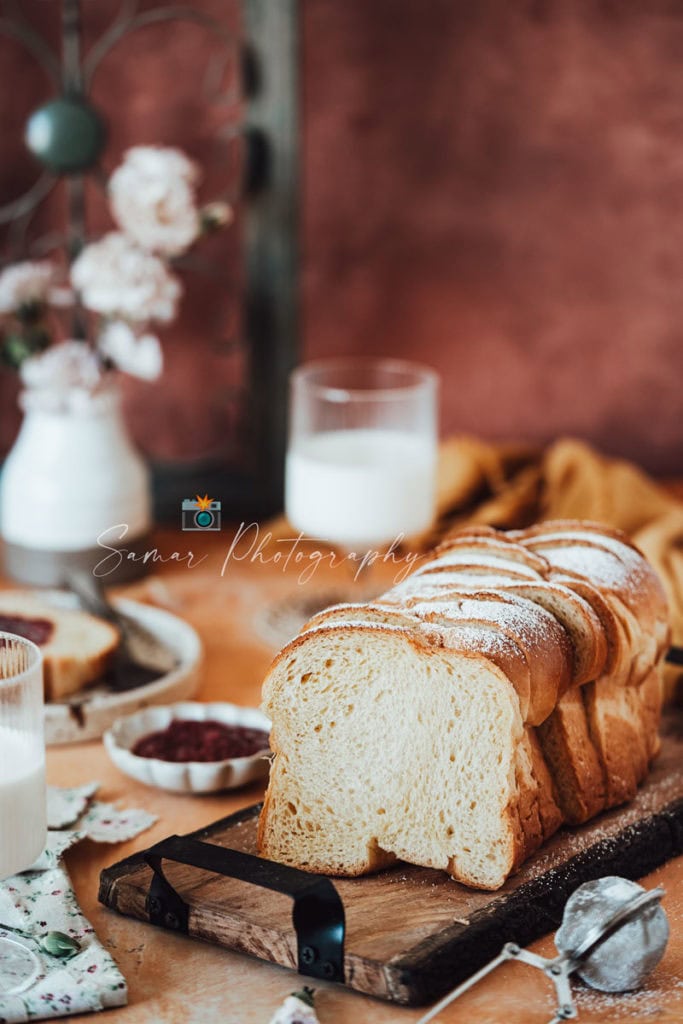 Brioche moelleuse au miel d'acacia