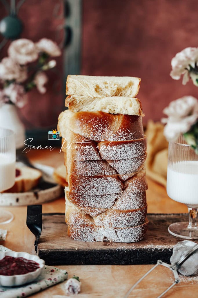 Pain de mie briochée au miel d'acacia