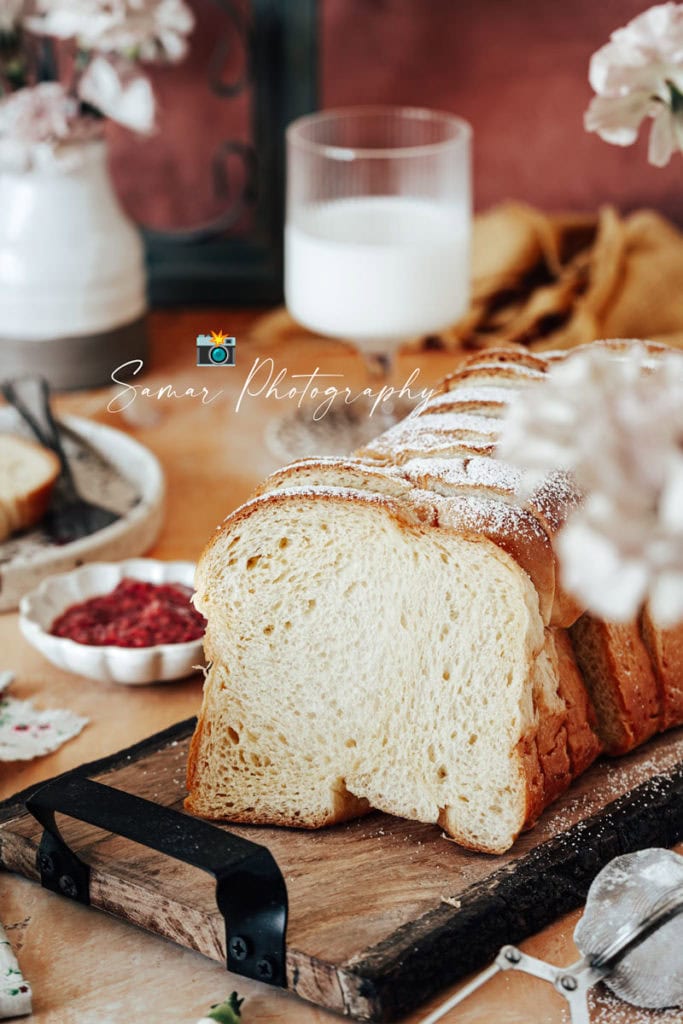 Pain de mie brioché 