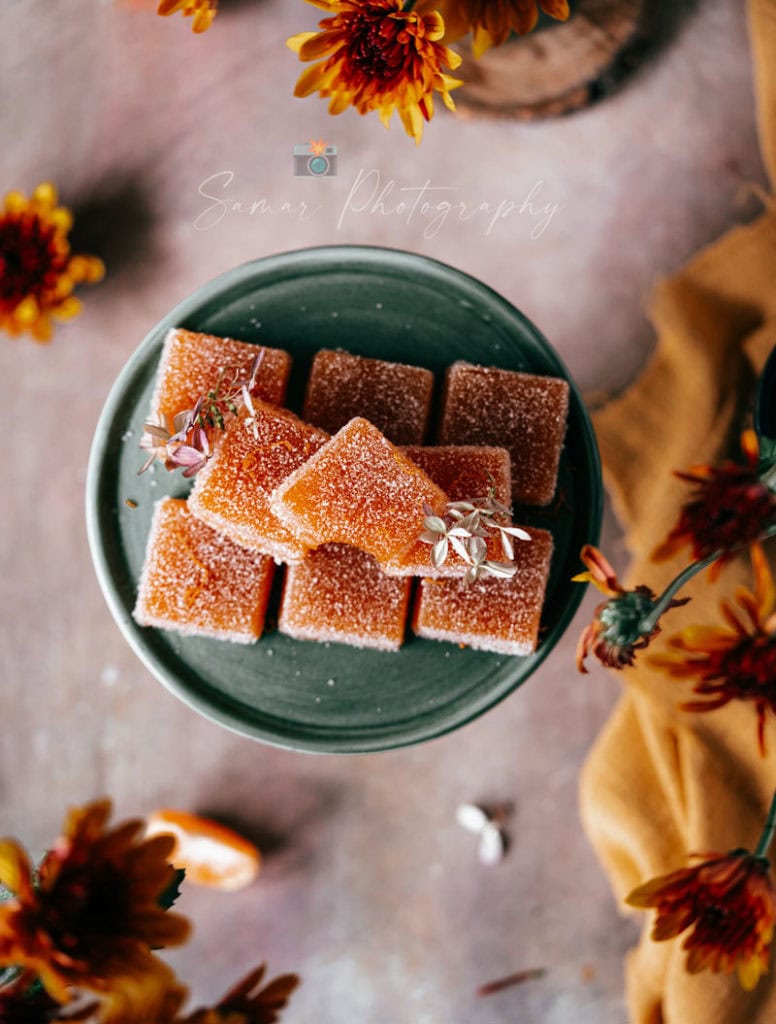 comment faire la pate de fruit a l'orange