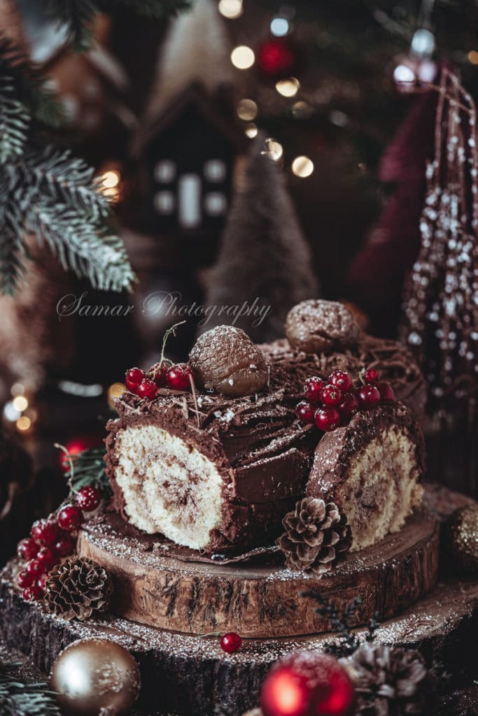 Kloug le gâteau de Noël aux marrons